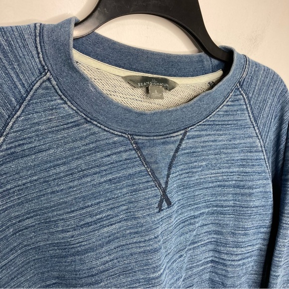 L. L. Bean signature raglan sweatshirt size large - Picture 3 of 6